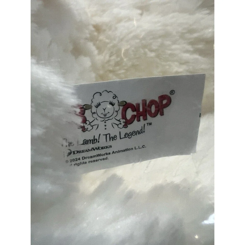 Multipet'S  Lamb Chop Jumbo White Plush Dog Toy, 24-Inch plush soft huge new
